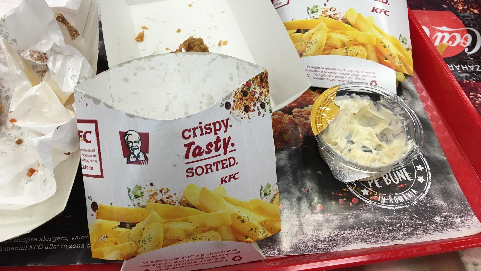 Отвратительное фри от kfc