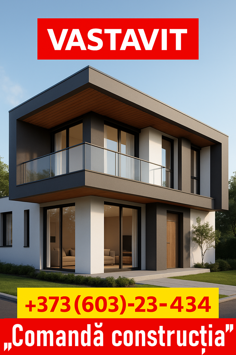 Proiectare și construcție de case moderne în Moldova