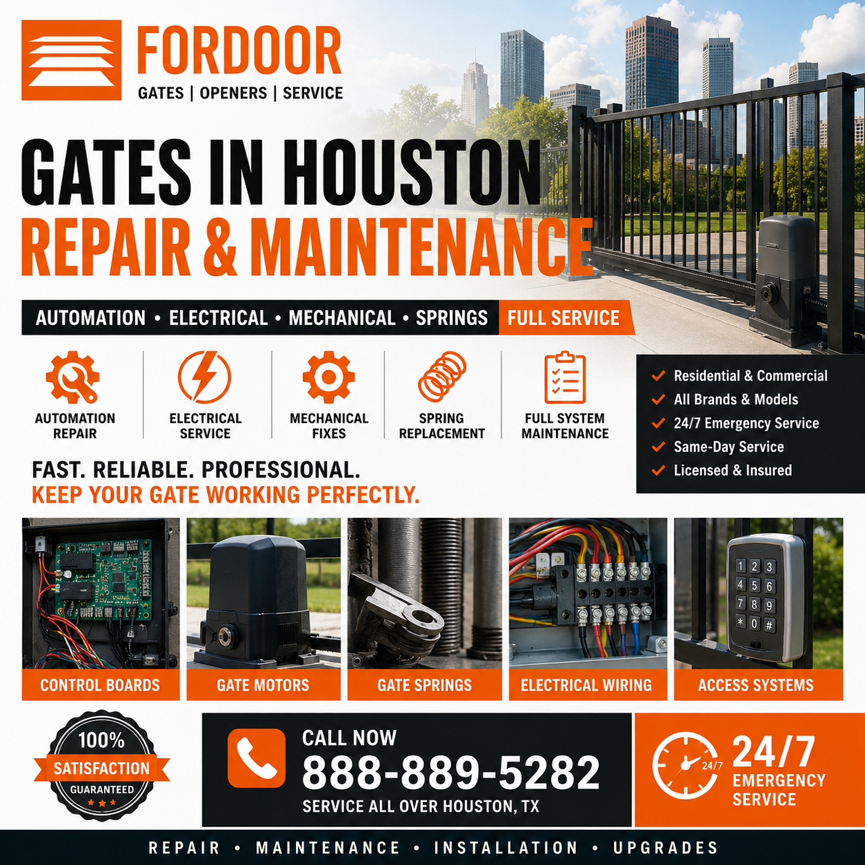 Security Gates Houston | Residential & Commercial Solutions