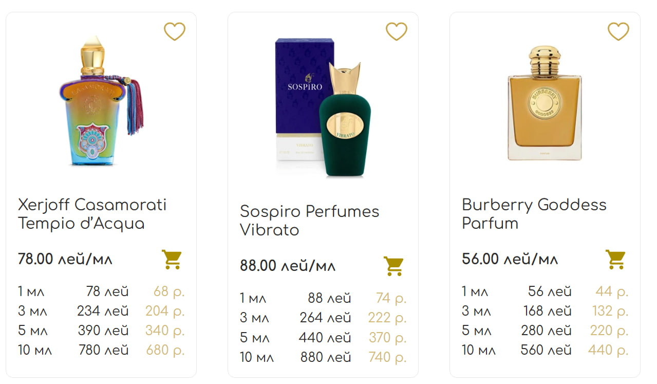 Оригинальные духи Молдова ⭐ Купить парфюмерию в Кишиневе с доставкой