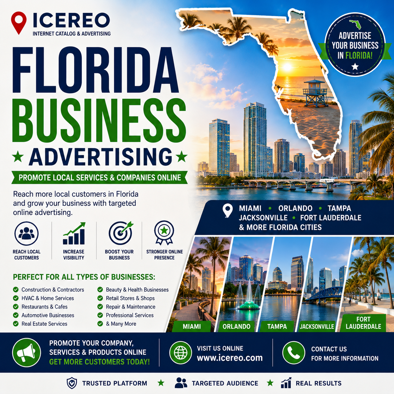 Florida Business Advertising ⭐ Promote Local Services & Companies Online