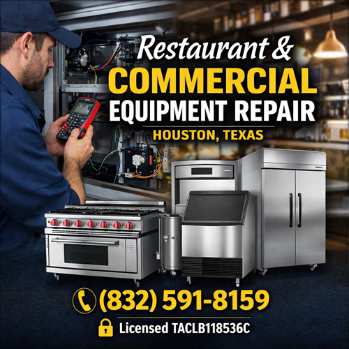 Houston, TX – Expert Installation and Maintenance for Restaurant and Commercial Kitchen Equipment