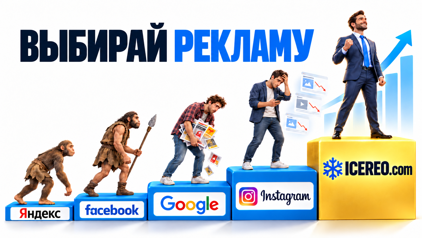 Быстрая замена рекламы — обновление объявлений | ICEREO