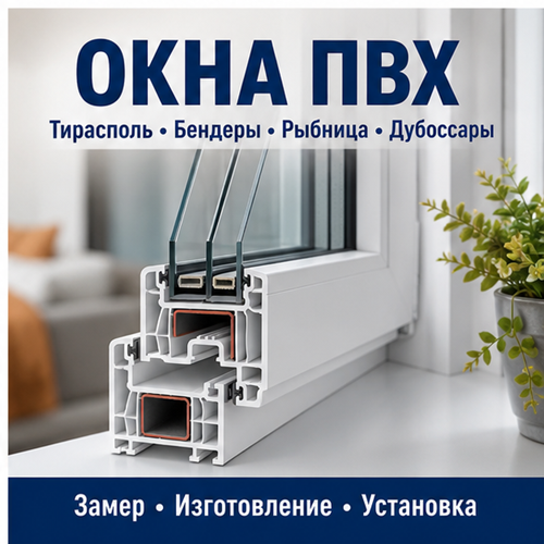 Окна ПВХ Дубоссары цена ⭐️ Заказать пластиковые окна от производителя с замером, доставкой и установкой под ключ