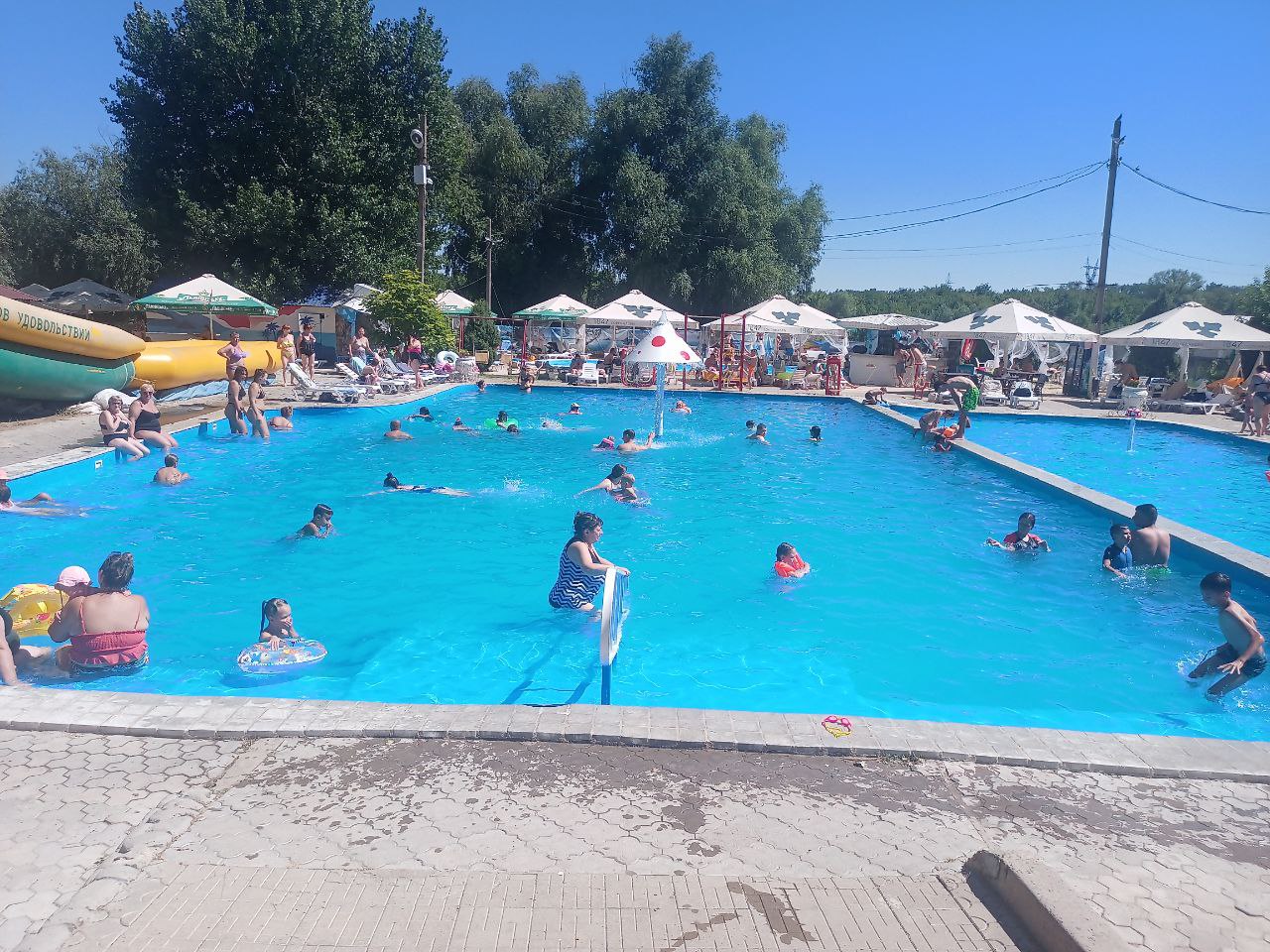 Открытый бассейн Тирасполь - городской пляж