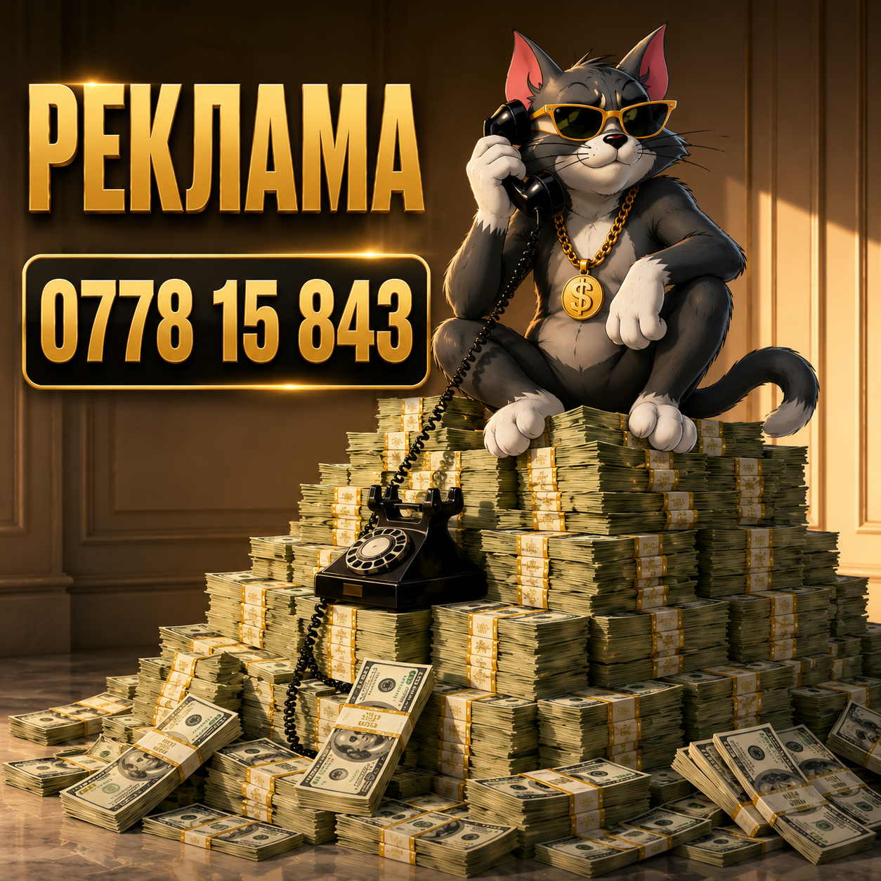 Рекламный пакет с продвижением 150$  в год