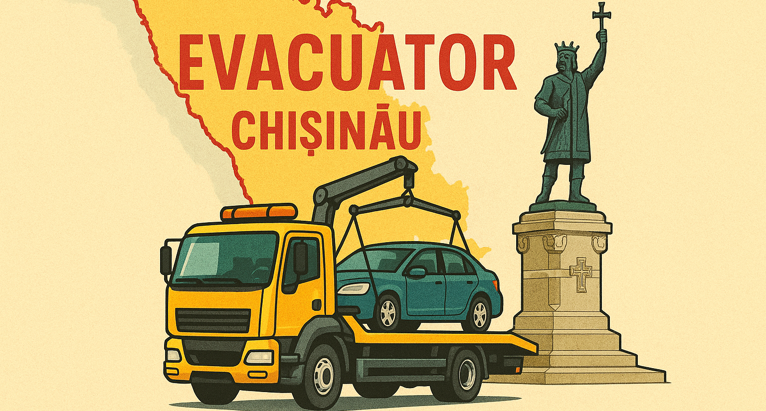 Servicii Evacuator Chișinău – Tractări Auto 24-7 în toată Moldova