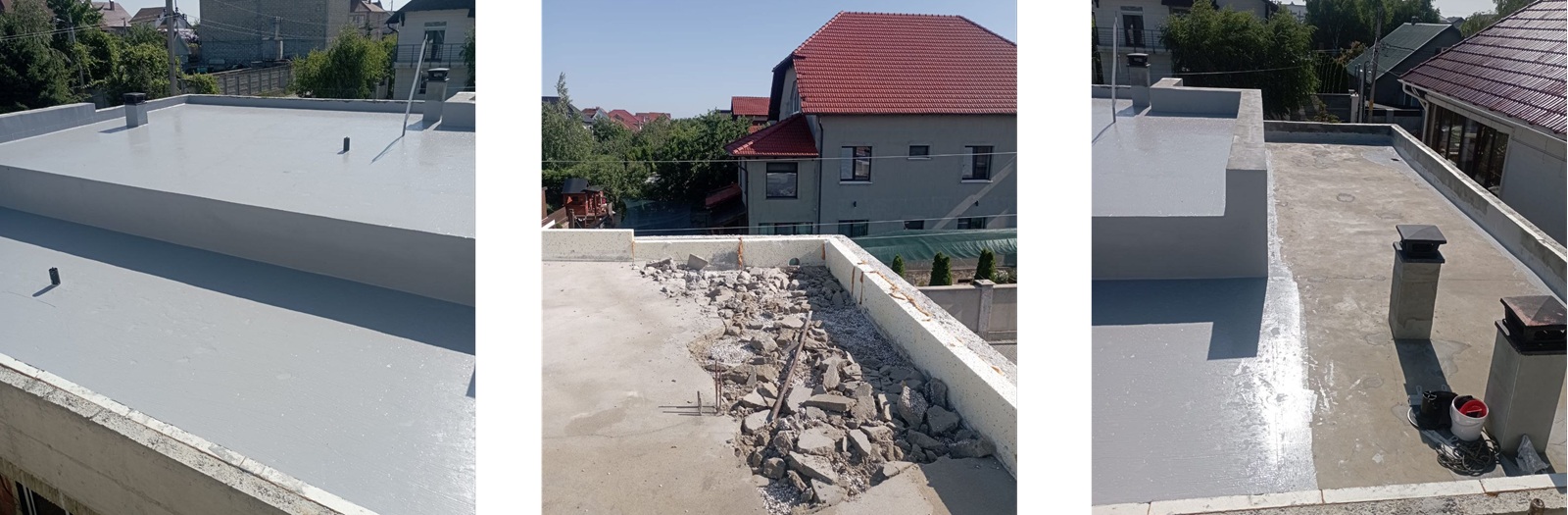 Строительная бригада в Кишиневе. Строительство загородного дома