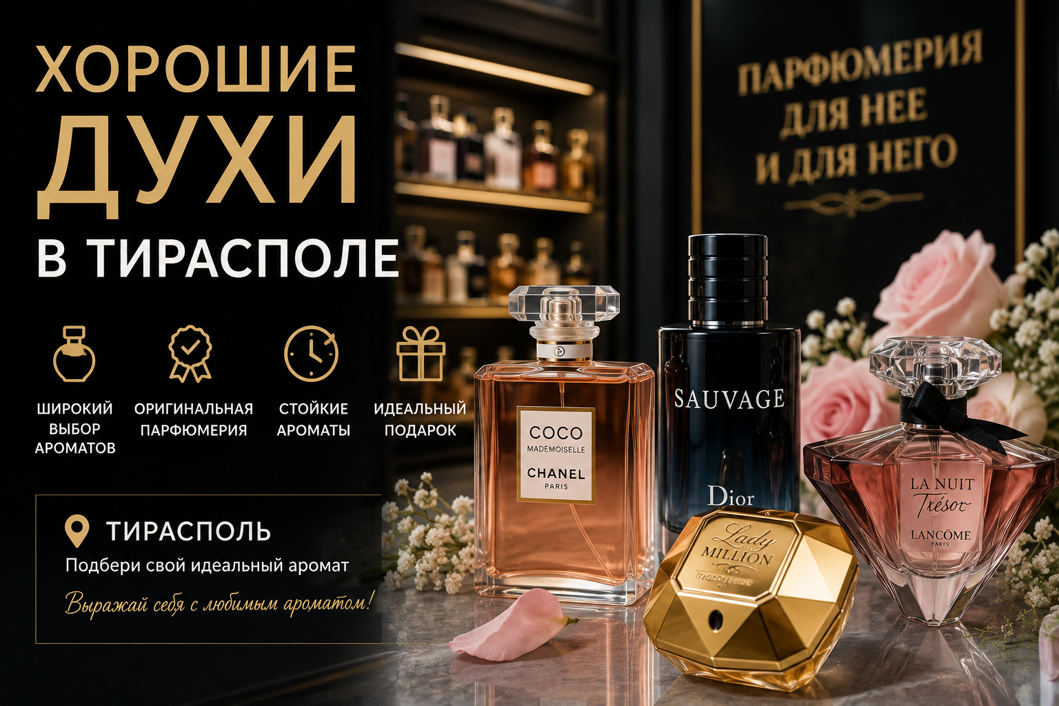 Хорошие духи Тирасполь