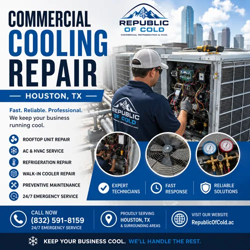 Commercial Cooling Repair – Houston, TX