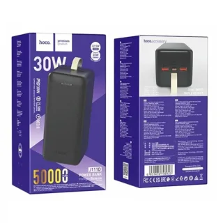 Аккумулятор портативный купить в интернет-магазине Power bank HOCO J111D QC3,0 30W 50000mAh