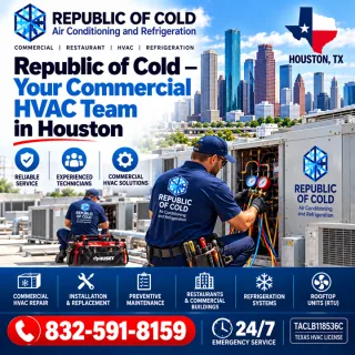 Republic of Cold — Your Commercial HVAC Team in Houston