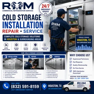 Cold Storage Installation Company Near Me in Houston – Cold Storage Installation, Repair, Service Company in Houston