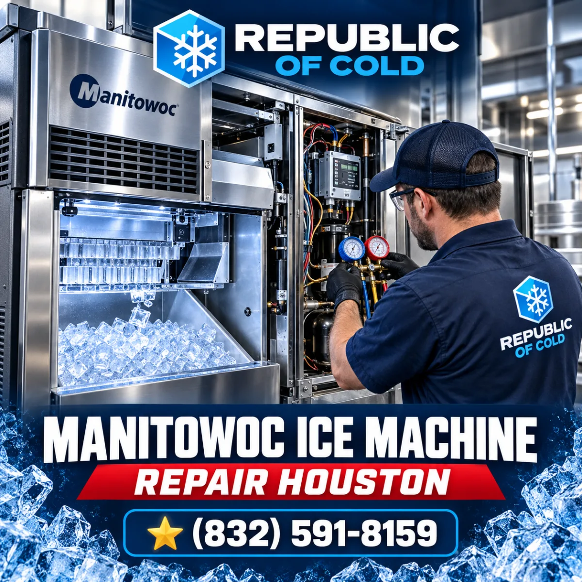 Ice Maker Repair Near Me Houston | Same-Day Service