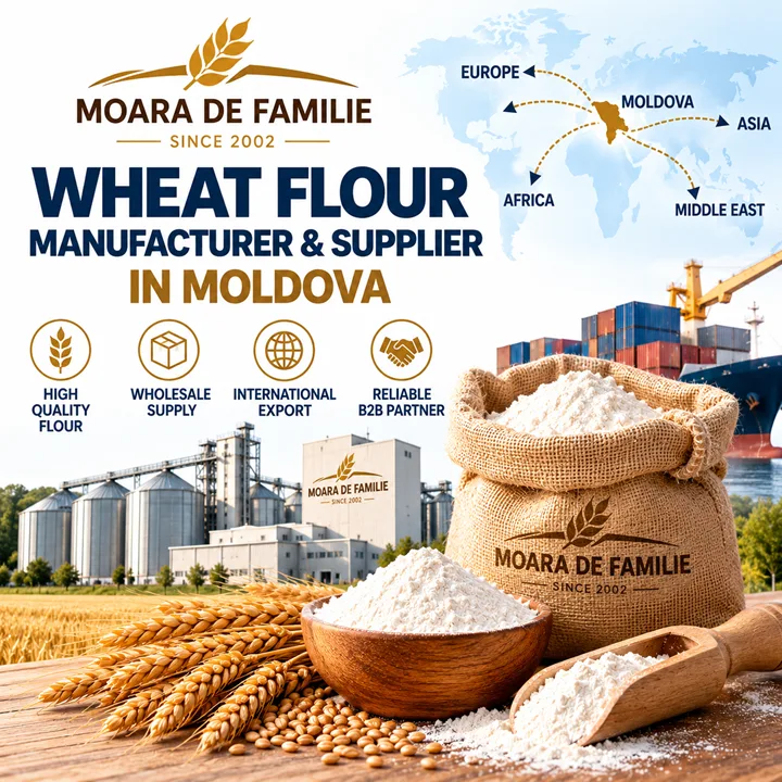 Wheat Flour Manufacturer & Supplier in Moldova | MOARA DE FAMILIE