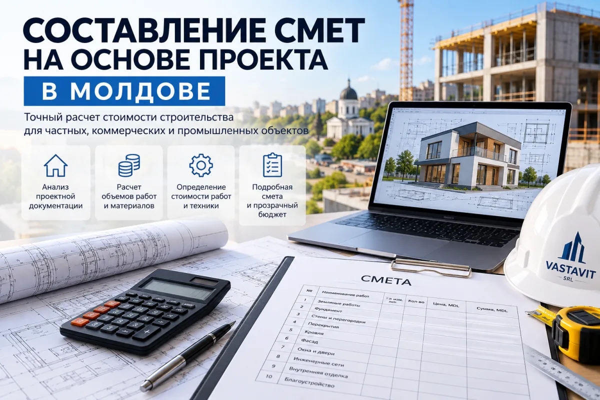 Стройка Кишинев — Генподряд на Строительство