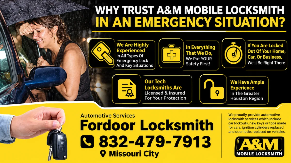 Houston Mobile Locksmith – On-Site Lock Solutions