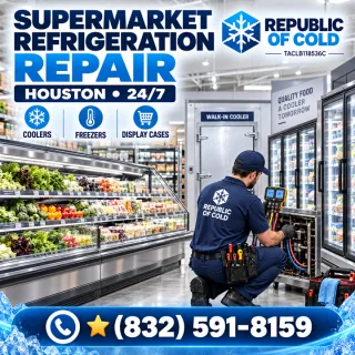 Supermarket Refrigeration Repair Houston | 24/7