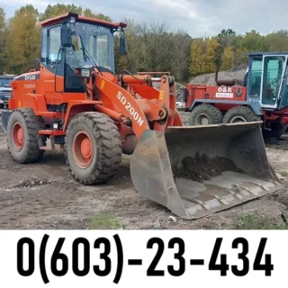 DISD SD200 N – Înciriere Încărcător Frontal în Chișinău | Servicii cu Operator | 373 603-23-434