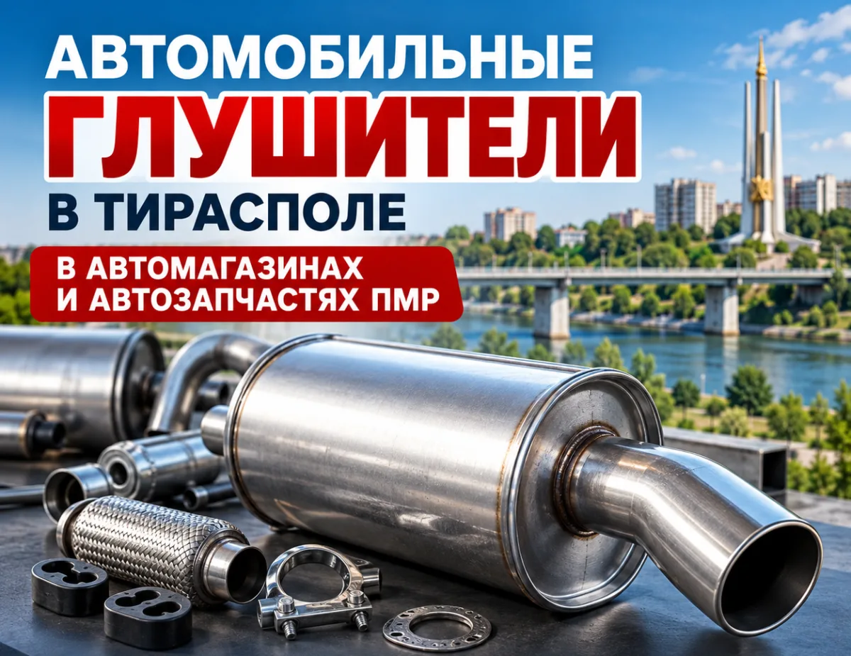 Глушитель для автомобиля в Тирасполе купить в автомагазине Тирасполя