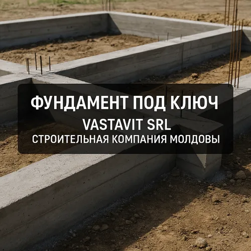 Фундаментные работы Кишинёв — полный перечень услуг в Кишиневе Фундаментные работы Кишинёв — полный перечень услуг в Кишиневе