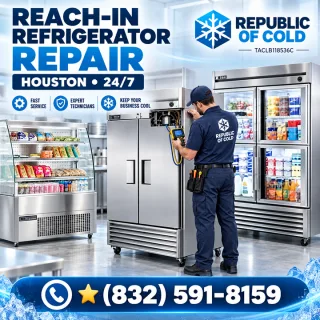 Reach-In Refrigerator Repair Houston | Republic of Cold