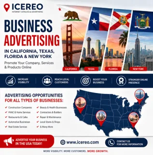 California Business Advertising ⭐ Promote Your Company, Services & Products Online
