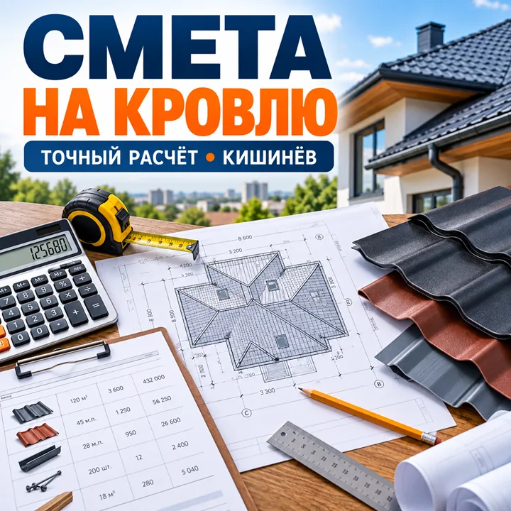 Ремонт кровли Кишинёв ⭐ Устранение протечек крыши