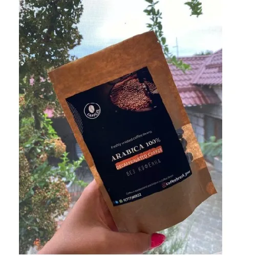Coffeebreak PMR: Arabica 100 decafeenated coffee 1 kg Без кофеина