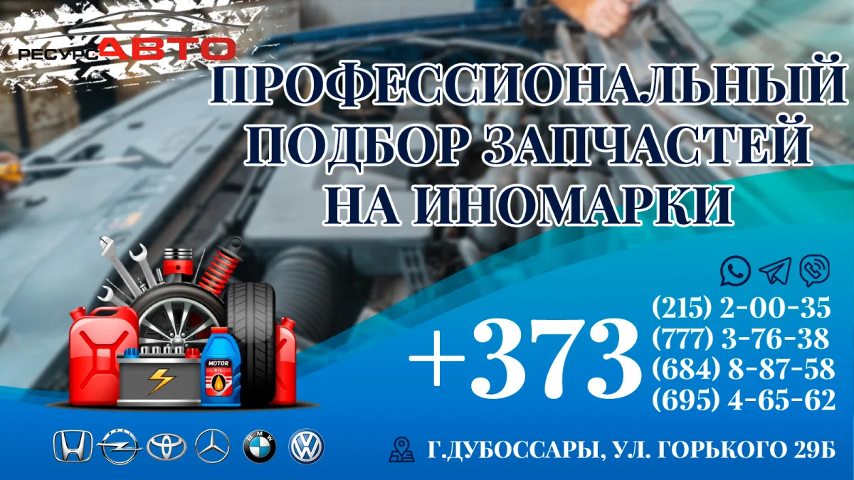 Автомобильные Свечи зажигания Дубоссары.