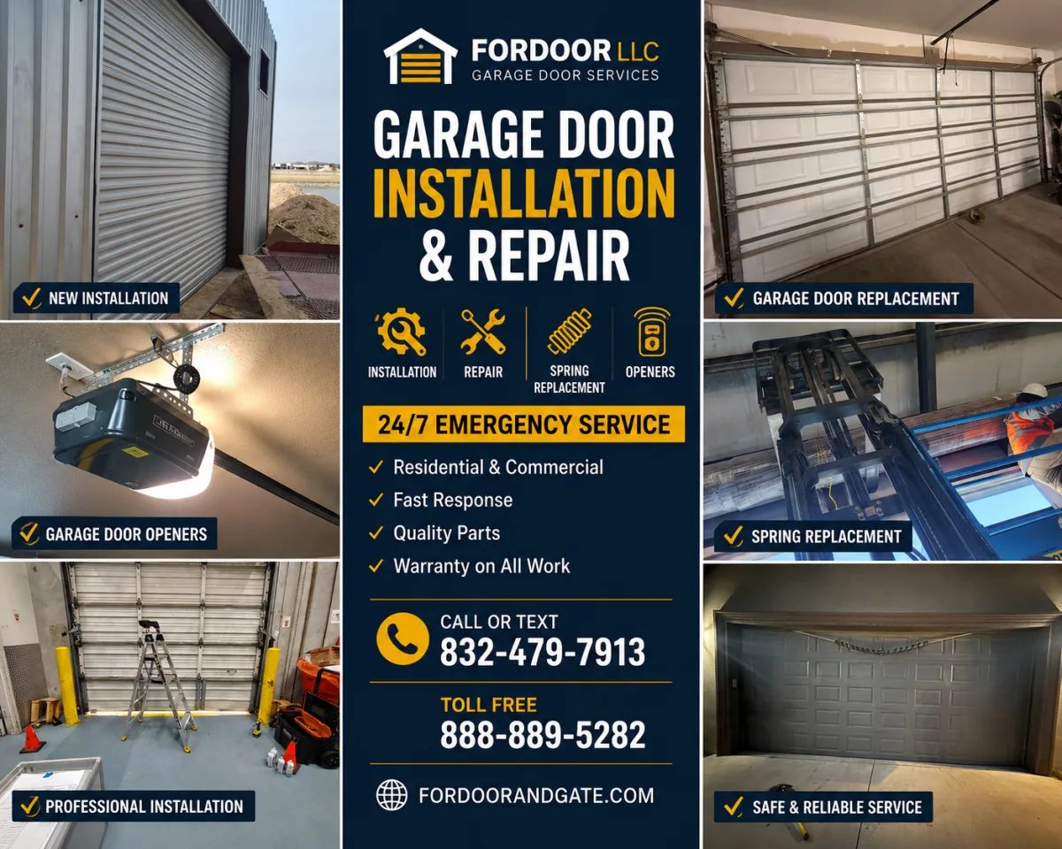 Custom automatic gates in Houston - turnkey installation