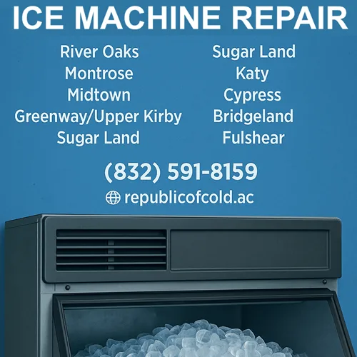 ❄️ Walk-In Cooler, Freezer ❄️ Ice Machine Service — Houston, TX ❄️