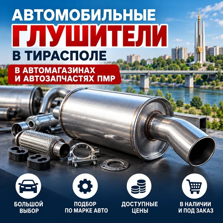 Глушитель для автомобиля в Тирасполе купить в автомагазине Тирасполя Глушитель для автомобиля в Тирасполе купить в автомагазине Тирасполя