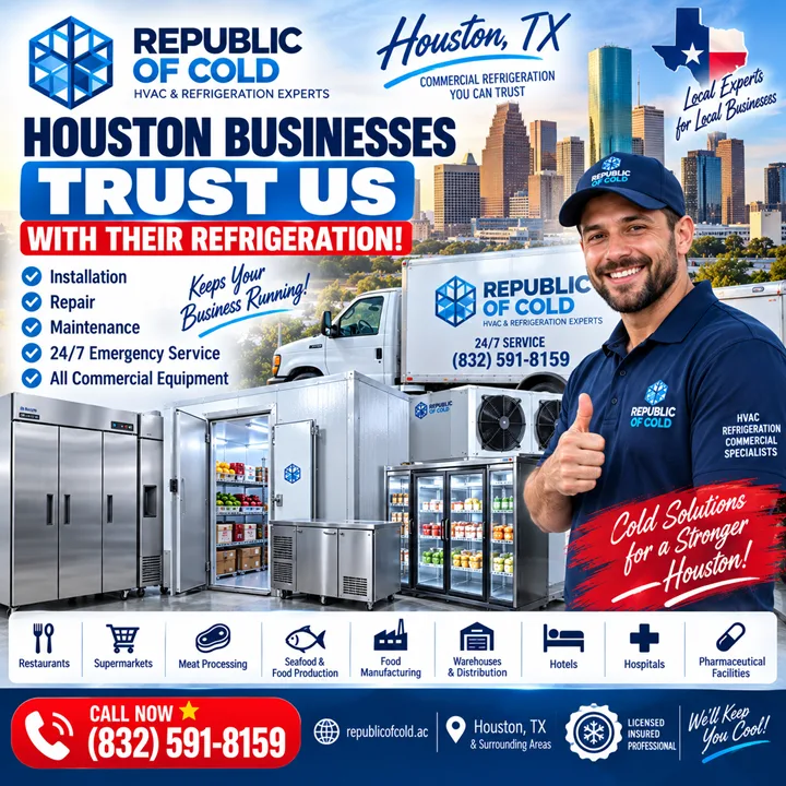 Commercial Freezer Room Installation Houston | Custom Cold Storage