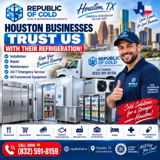 Commercial Freezer Not Cooling Houston TX | Emergency Freezer Repair