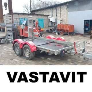 MINI Трал для перевозки спецтехники в Кишинёве — Доставка экскаваторов, катков, бульдозеров