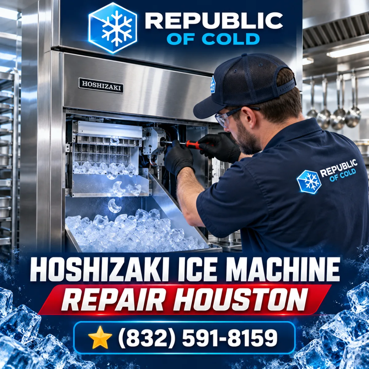 Commercial Ice Machine Installation Houston