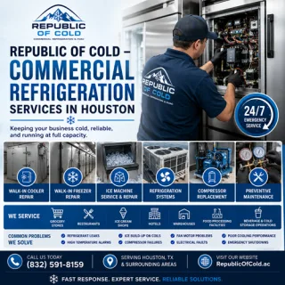 Republic of Cold – Commercial Refrigeration Services in Houston