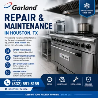Houston, TX – Installation and Repair for Restaurant and Commercial Kitchen Equipment