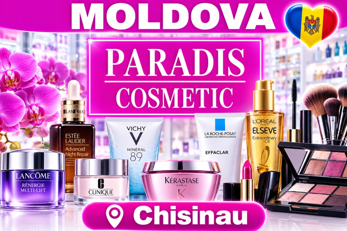 Оптовые поставки косметики в Молдове — Дистрибьютор Paradis Cosmetic