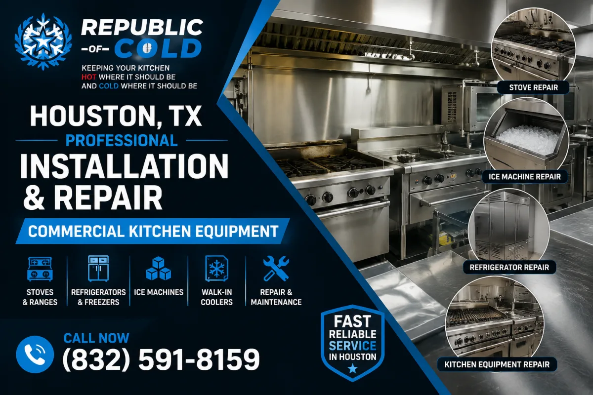 Houston, TX – Reliable Commercial Kitchen Equipment Services and Solutions