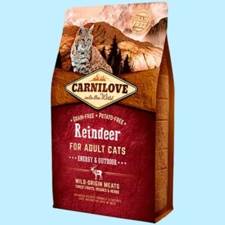 Carnilove Reindeer Energy: Outdoor - собачий корм для вашего питомца в Тирасполе.