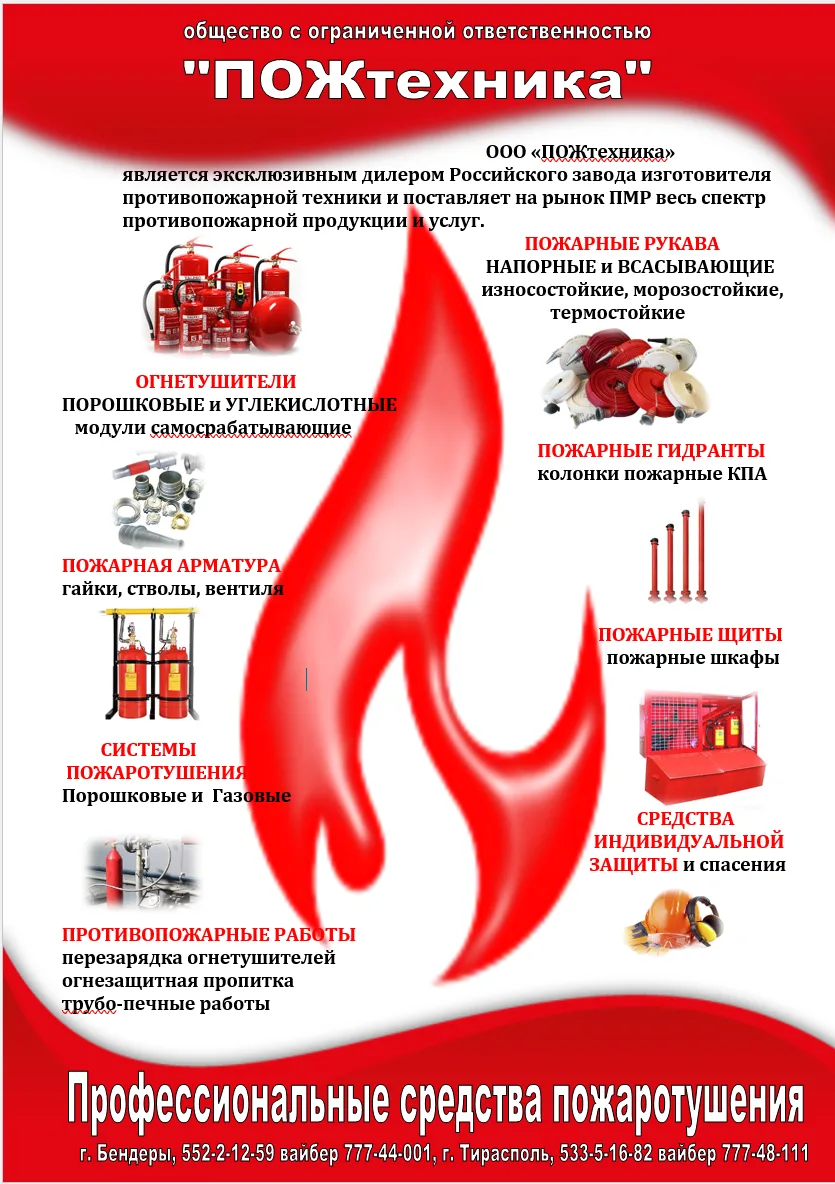 Противопожарный огнитушитель автомобильный