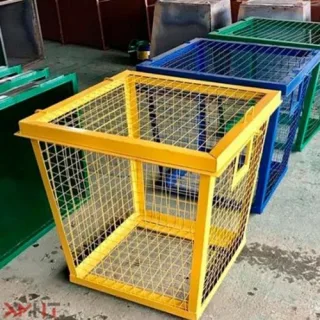 Каркасные изделия из метала Контейнер сетчатый для сбора бумаги купить заказать, лучшая цена в АРТстиль строй