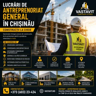 Новый дом под ключ за 6 месяцев — Vastavit MD, Кишинёв