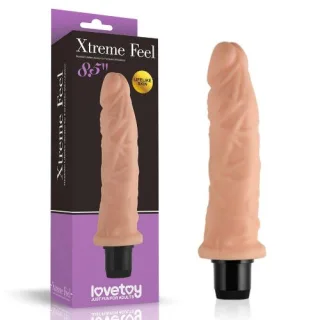 Интимный Вибратор из кибер-кожи 7.6» Xtreme Feel Cyberskin Vibrator «Lovetoy»