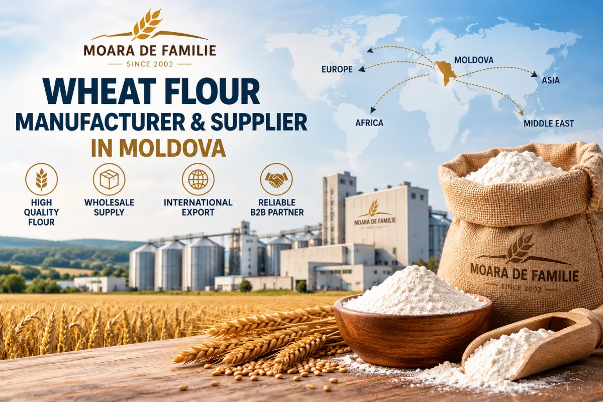 Wheat Flour Manufacturer & Supplier in Moldova | MOARA DE FAMILIE