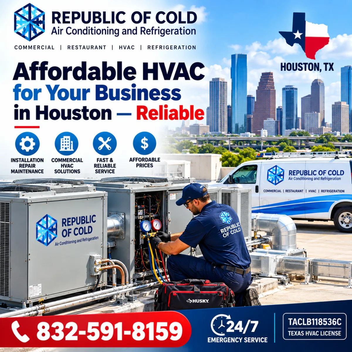 Affordable HVAC for Your Business in Houston — Reliable