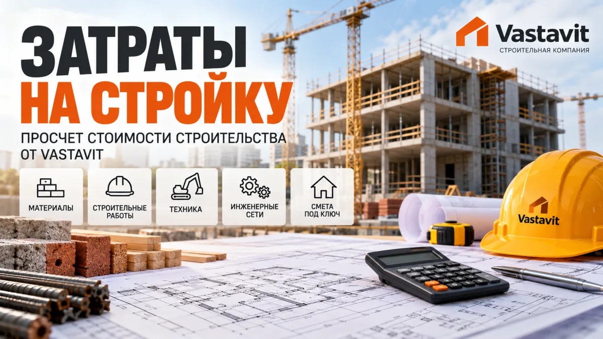 Затраты на Стройку — Просчет Стоимости Строительства | Vastavit