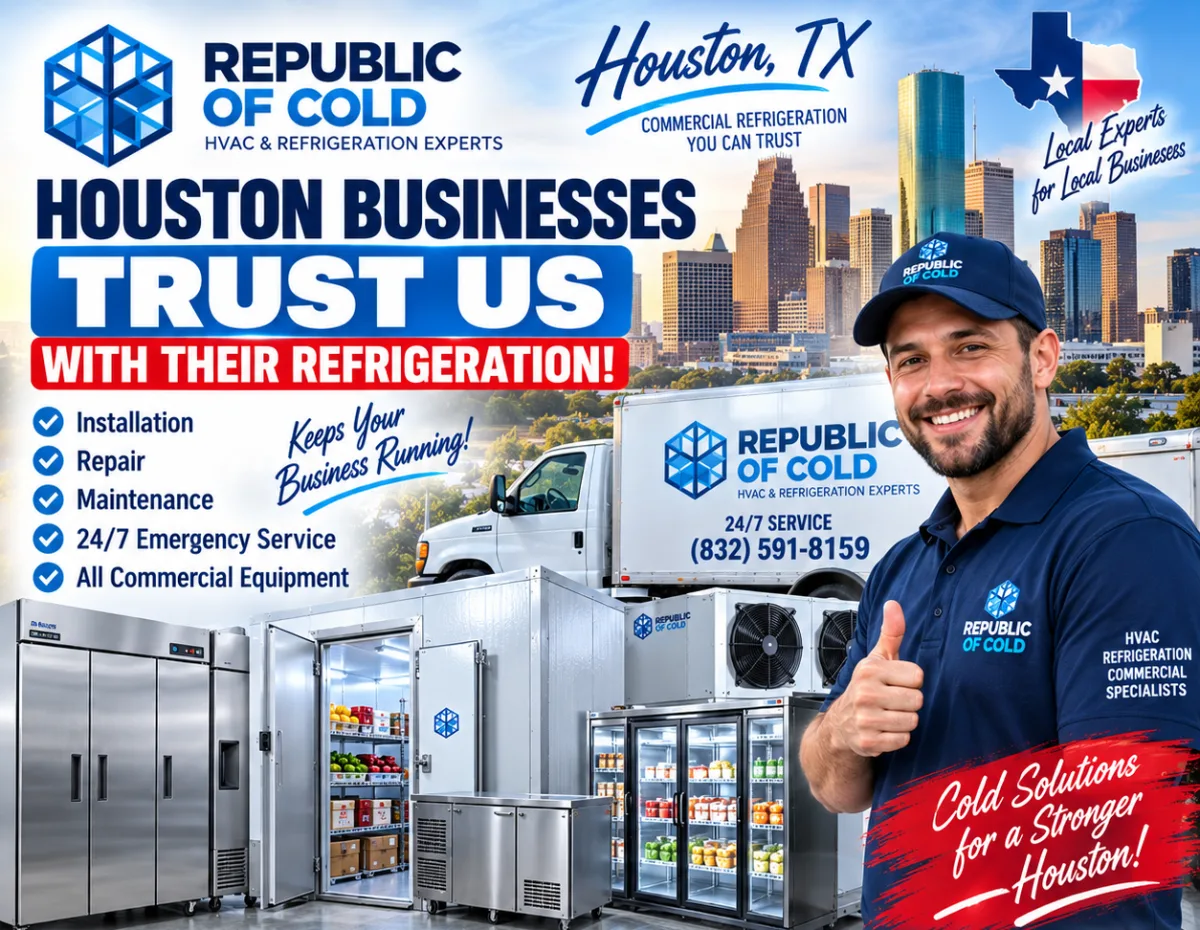 Commercial Freezer Room Installation Houston | Custom Cold Storage